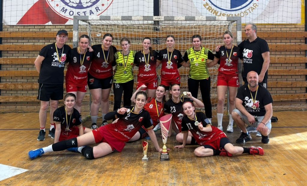 Juniorke Krivaje viceprvakinje Bosne i Hercegovine